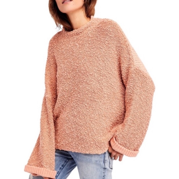 Free People Sweaters - NWOT Free People Cuddle Up Slouchy Cowlneck
